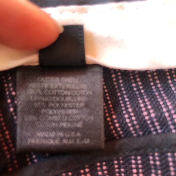 ❤️Marc Jacobs Black Purple Striped Pinstripe Cotton Pants Pockets Size 6 - Picture 9 of 9